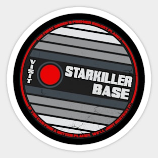 VISIT STARKILLER BASE Sticker